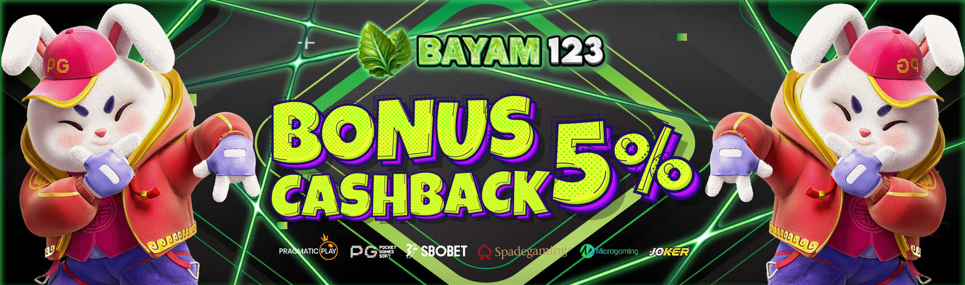 bonus cashback bayam123